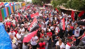 Caminatas y caravanas en toda Nicaragua en Fuerza de Victorias celebrando el 43/19