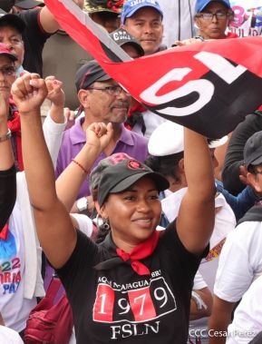 Caminatas y caravanas en toda Nicaragua en Fuerza de Victorias celebrando el 43/19