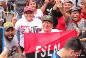 Caminatas y caravanas en toda Nicaragua en Fuerza de Victorias celebrando el 43/19