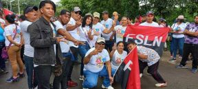 Caminatas y caravanas en toda Nicaragua en Fuerza de Victorias celebrando el 43/19