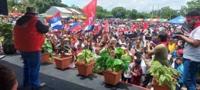 Caminatas y caravanas en toda Nicaragua en Fuerza de Victorias celebrando el 43/19