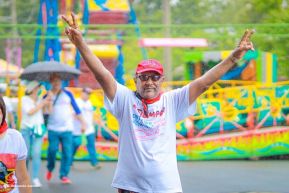 Caminatas y caravanas en toda Nicaragua en Fuerza de Victorias celebrando el 43/19