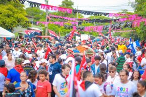 Caminatas y caravanas en toda Nicaragua en Fuerza de Victorias celebrando el 43/19