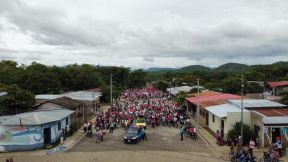 Caminatas y caravanas en toda Nicaragua en Fuerza de Victorias celebrando el 43/19