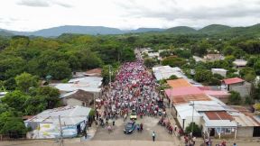 Caminatas y caravanas en toda Nicaragua en Fuerza de Victorias celebrando el 43/19