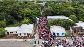 Caminatas y caravanas en toda Nicaragua en Fuerza de Victorias celebrando el 43/19