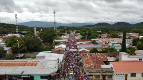 Caminatas y caravanas en toda Nicaragua en Fuerza de Victorias celebrando el 43/19