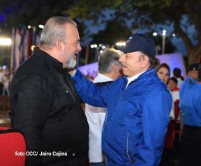 Presidente Daniel Ortega y Compañera Rosario presiden acto del 43/19 de la Revolución Sandinista