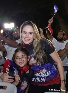 Presidente Daniel Ortega y Compañera Rosario presiden acto del 43/19 de la Revolución Sandinista