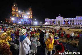 Presidente Daniel Ortega y Compañera Rosario presiden acto del 43/19 de la Revolución Sandinista