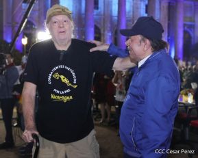 Presidente Daniel Ortega y Compañera Rosario presiden acto del 43/19 de la Revolución Sandinista