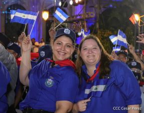 Presidente Daniel Ortega y Compañera Rosario presiden acto del 43/19 de la Revolución Sandinista
