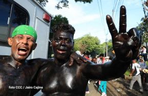 Entre fe y tradición Santo Domingo recorre las calles de Managua