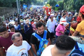 Entre fe y tradición Santo Domingo recorre las calles de Managua