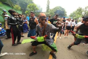 Entre fe y tradición Santo Domingo recorre las calles de Managua