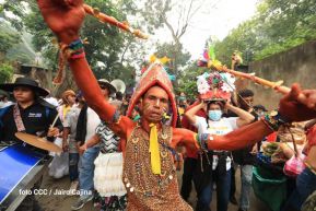 Entre fe y tradición Santo Domingo recorre las calles de Managua