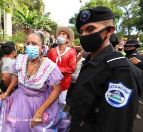 Entre fe y tradición Santo Domingo recorre las calles de Managua