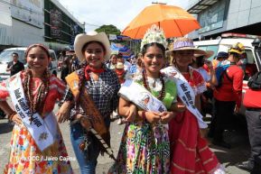 Entre fe y tradición Santo Domingo recorre las calles de Managua