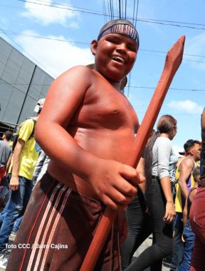 Entre fe y tradición Santo Domingo recorre las calles de Managua