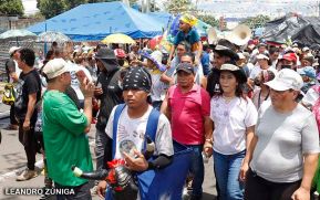 Entre fe y tradición Santo Domingo recorre las calles de Managua