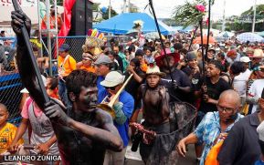 Entre fe y tradición Santo Domingo recorre las calles de Managua