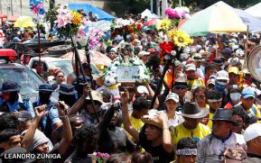 Entre fe y tradición Santo Domingo recorre las calles de Managua