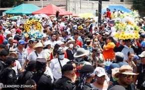Entre fe y tradición Santo Domingo recorre las calles de Managua