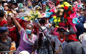 Entre fe y tradición Santo Domingo recorre las calles de Managua