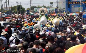 Entre fe y tradición Santo Domingo recorre las calles de Managua