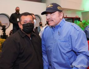 Acto del 43 aniversario de la fundación de la Fuerza Aérea del Ejército de Nicaragua