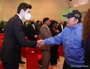 Acto del 43 aniversario de la fundación de la Fuerza Aérea del Ejército de Nicaragua