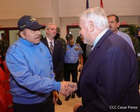Acto del 43 aniversario de la fundación de la Fuerza Aérea del Ejército de Nicaragua