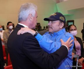 Acto del 43 aniversario de la fundación de la Fuerza Aérea del Ejército de Nicaragua