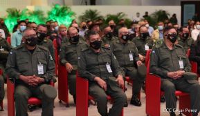 Acto del 43 aniversario de la fundación de la Fuerza Aérea del Ejército de Nicaragua