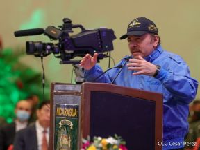 Acto del 43 aniversario de la fundación de la Fuerza Aérea del Ejército de Nicaragua