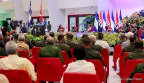 Acto del 43 aniversario de la fundación de la Fuerza Aérea del Ejército de Nicaragua