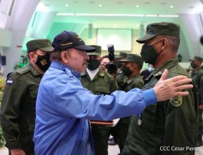 Acto del 43 aniversario de la fundación de la Fuerza Aérea del Ejército de Nicaragua