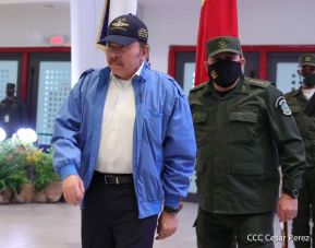 Acto del 43 aniversario de la fundación de la Fuerza Aérea del Ejército de Nicaragua