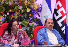 Acto del 43 aniversario de la fundación de la Fuerza Aérea del Ejército de Nicaragua