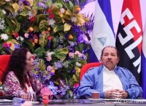 Acto del 43 aniversario de la fundación de la Fuerza Aérea del Ejército de Nicaragua