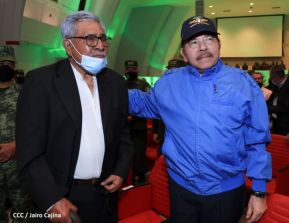Acto del 43 aniversario de la fundación de la Fuerza Aérea del Ejército de Nicaragua