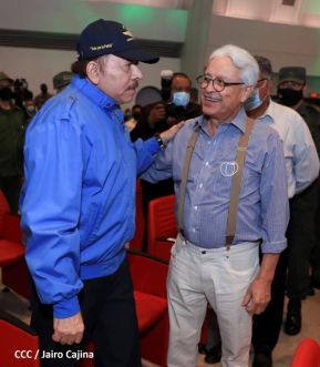 Acto del 43 aniversario de la fundación de la Fuerza Aérea del Ejército de Nicaragua