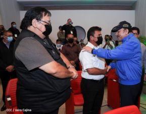 Acto del 43 aniversario de la fundación de la Fuerza Aérea del Ejército de Nicaragua