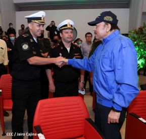 Acto del 43 aniversario de la fundación de la Fuerza Aérea del Ejército de Nicaragua