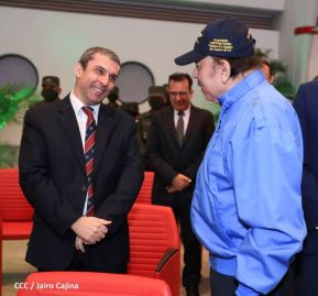 Acto del 43 aniversario de la fundación de la Fuerza Aérea del Ejército de Nicaragua