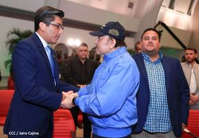 Acto del 43 aniversario de la fundación de la Fuerza Aérea del Ejército de Nicaragua