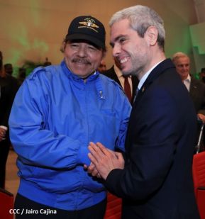 Acto del 43 aniversario de la fundación de la Fuerza Aérea del Ejército de Nicaragua