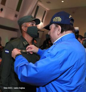 Acto del 43 aniversario de la fundación de la Fuerza Aérea del Ejército de Nicaragua