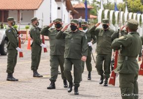 Inauguración de la Exposición Estática del Ejército de Nicaragua