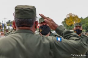 Inauguración de la Exposición Estática del Ejército de Nicaragua